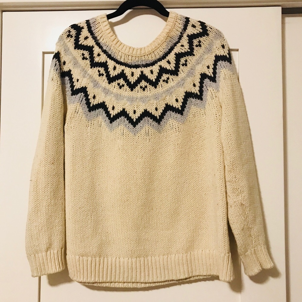 Icelandic style sweater